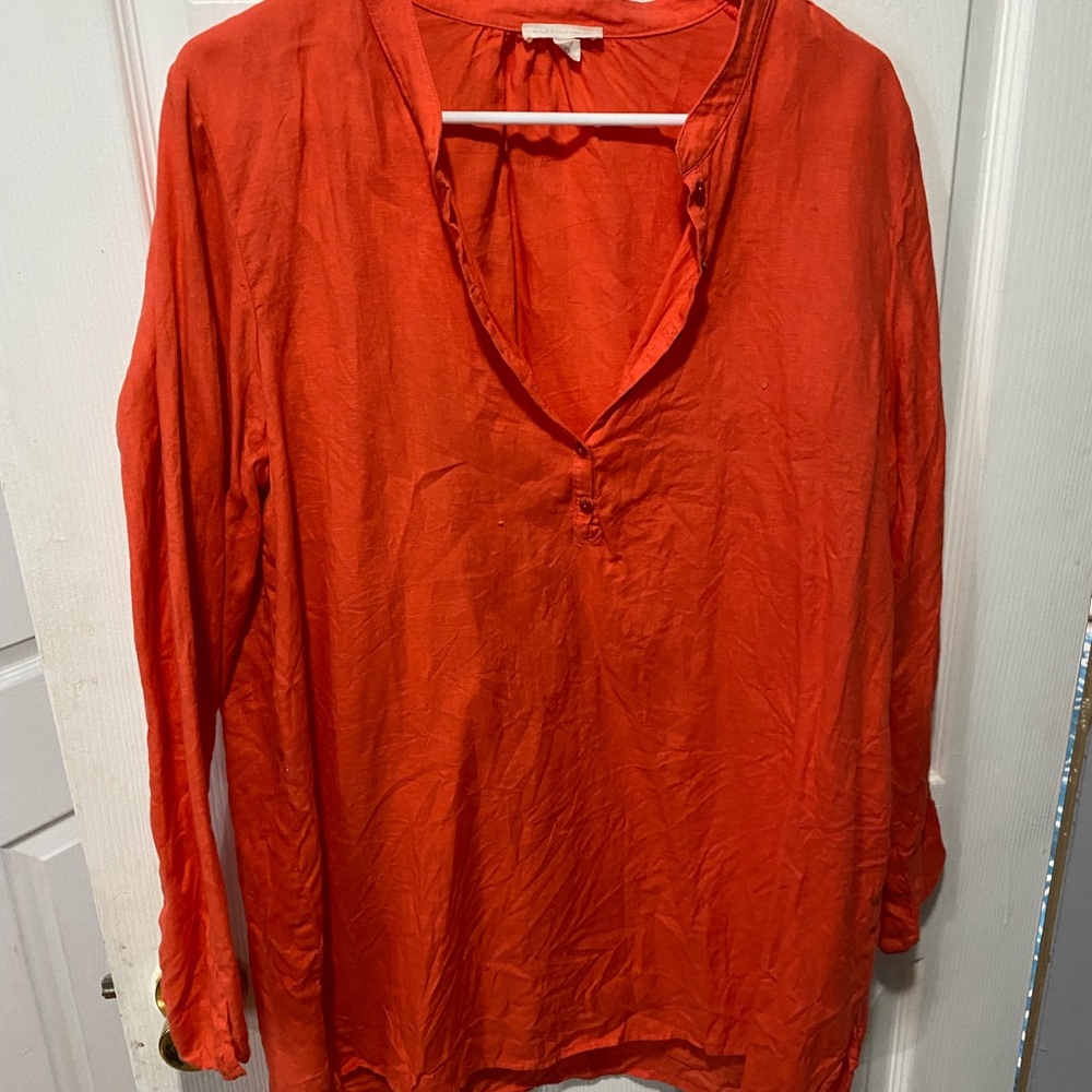 Eileen Fisher Linen Top
